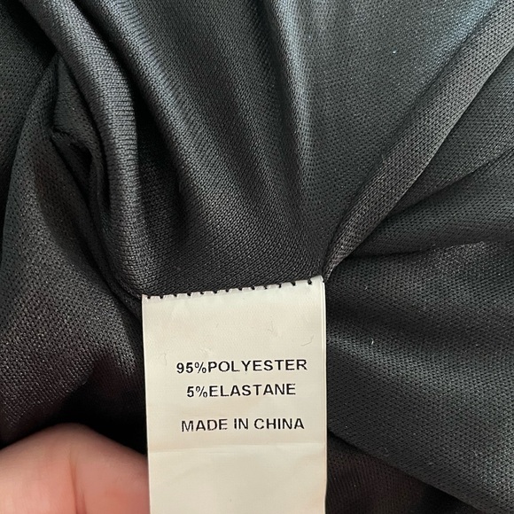 FAERIESTY Velvet Mesh Long Sleeve Sequin Pearl Embellished Maxi Ballgown - Picture 12 of 13